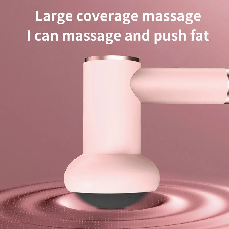 PulseGlow Portable Massage Gun – Compact Wireless Body Relaxation Device