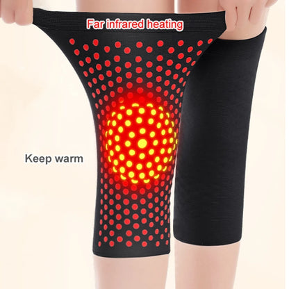 1PCS Self Heating Support Knee Pad Knee Brace Warm for Arthritis Joint Pain Relief Injury Recovery Belt Knee Massager Leg Warmer