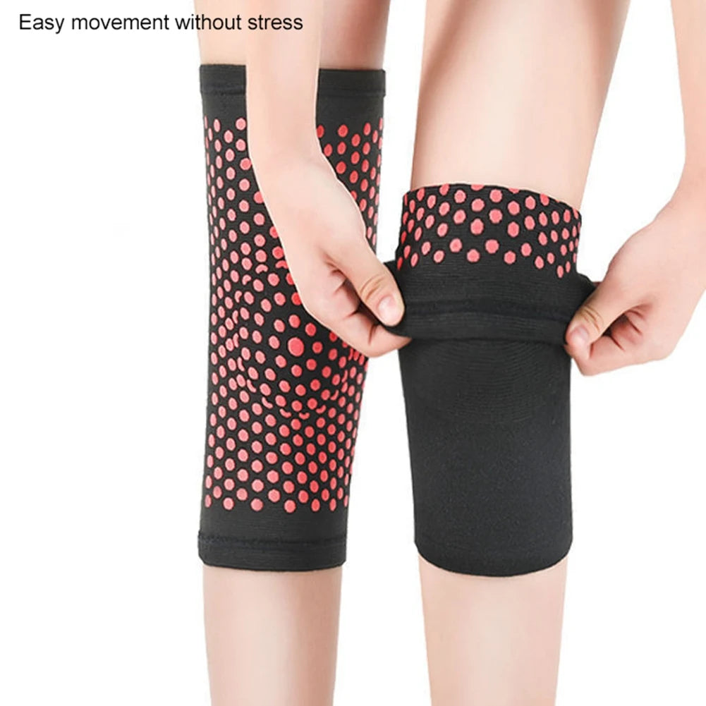 1PCS Self Heating Support Knee Pad Knee Brace Warm for Arthritis Joint Pain Relief Injury Recovery Belt Knee Massager Leg Warmer