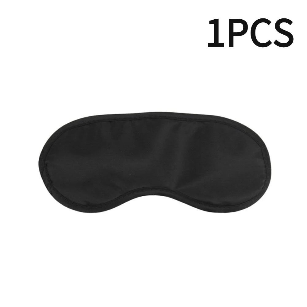 Imitated Silk Eye Patch Shading Sleep Eye Mask Eye Patch Lunch Break Sleep Eye Mask Travel Relax Cover Eyeshade Cover