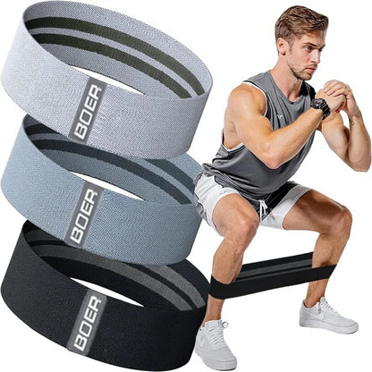 FlexCore 3-Piece Resistance Bands Set – Durable & Versatile Fitness Bands