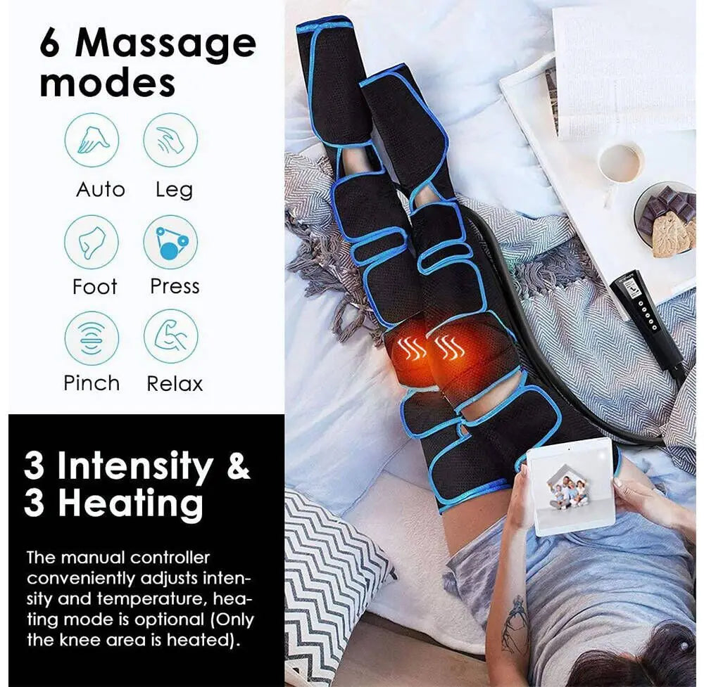 Massage boots light