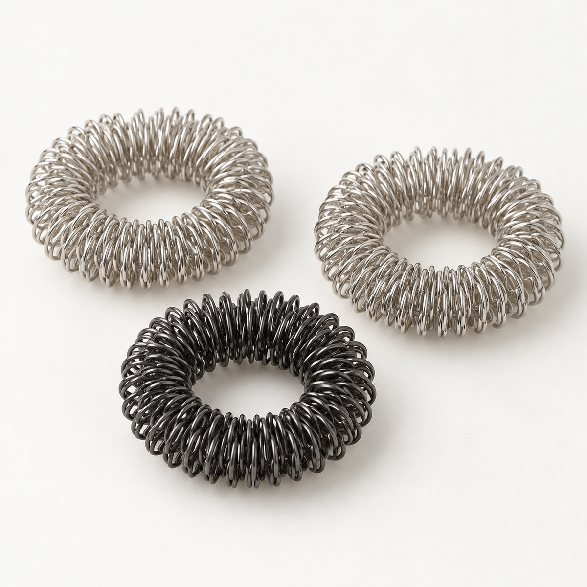 Massageringar för fingrar – 3-pack